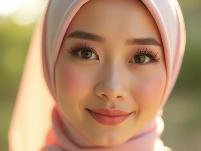 Solekan tunang lembut dan manis untuk wanita Melayu